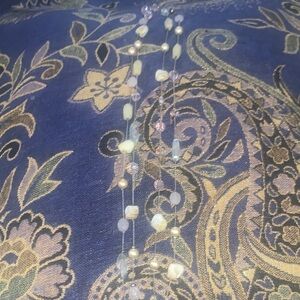 Elegant Beaded Necklace with Pastel Accents